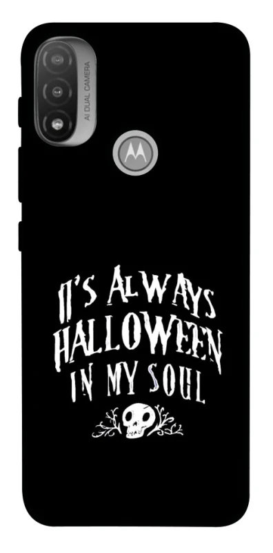 Чохол на Motorola Moto E20 Halloween in my soul фото 1 з 1