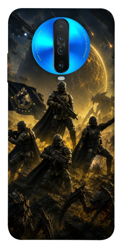 Чохол на Xiaomi Redmi K30 HELLDIVERS ver.2 фото 1 з 1