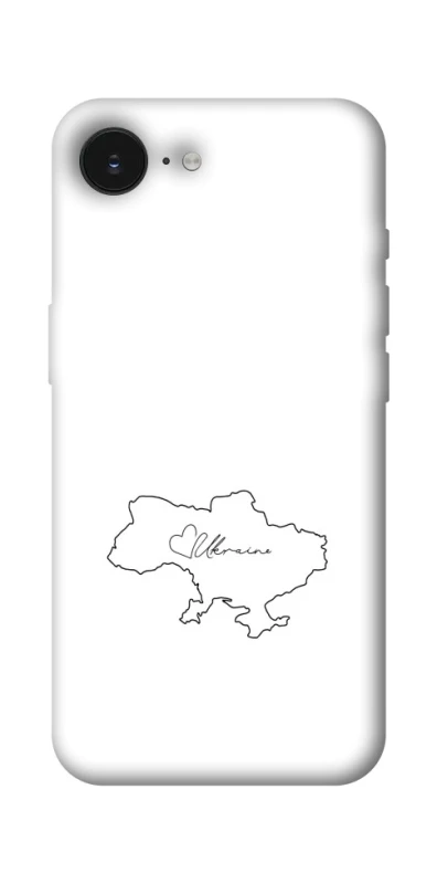 Чохол на Apple iPhone 17e (6.1") Ukraine map фото 1 з 1