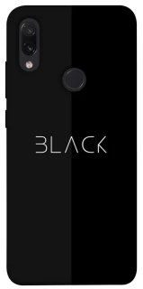 Чохол на Xiaomi Redmi Note 7 / Note 7 Pro / Note 7s Black фото 1 з 1