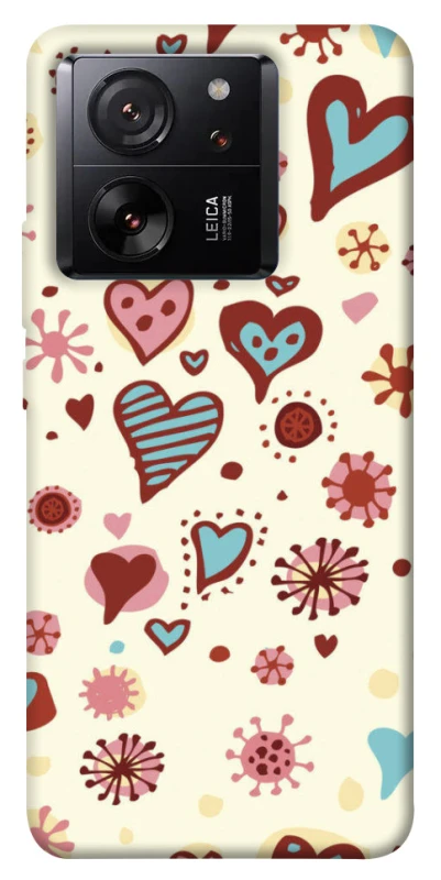 Чохол на Xiaomi 13T Pro Pretty hearts фото 1 з 1