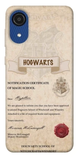 Чехол на Samsung Galaxy A03 Core The Hogwarts acceptance letter фото 1 из 1