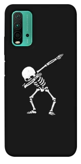 Чехол на Xiaomi Redmi Note 9 4G / Redmi 9 Power Halloween skeleton фото 1 из 1