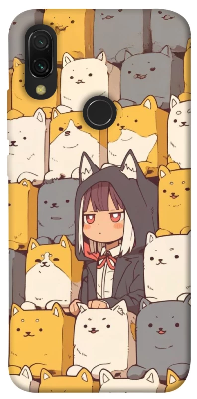 Чехол на Xiaomi Redmi 7 Like a cat фото 1 из 1