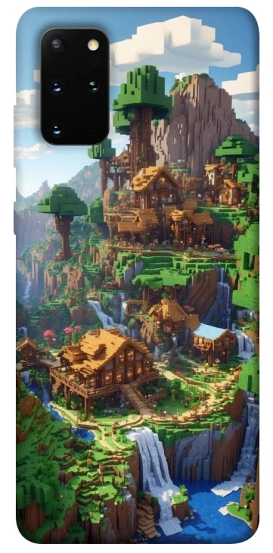 Чохол на Samsung Galaxy S20+ Minecraft universe фото 1 з 1