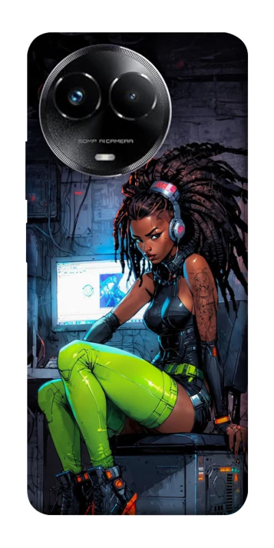 Чехол на Realme C67 4G Cyber girl фото 1 из 1