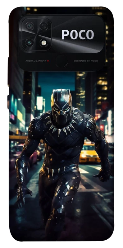 Чохол на Xiaomi Poco C40 Black Panther фото 1 з 1