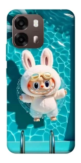 Чехол на Oppo A6 Labubu in the pool ver.2 фото 1 из 2