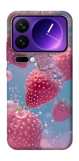 Чехол на Xiaomi 17 Pro Max Клубника в воде фото 1 из 1