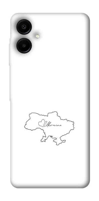 Чехол на Samsung Galaxy A07 Ukraine map фото 1 из 1