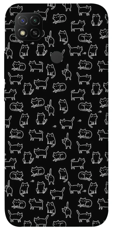 Чехол на Xiaomi Redmi 9C Black Cats фото 1 из 1