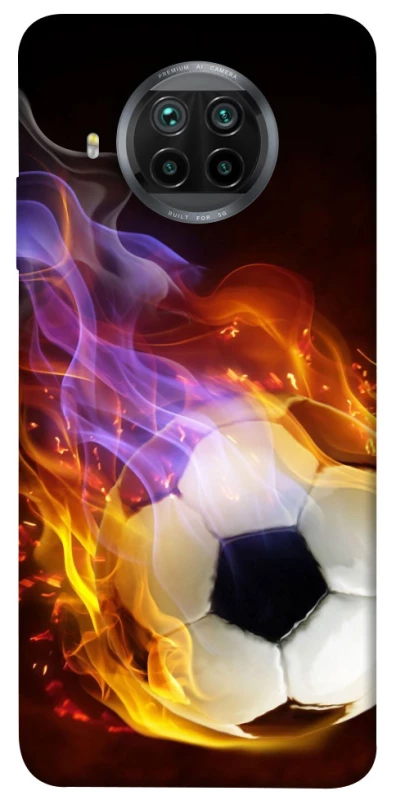 Чехол на Xiaomi Mi 10T Lite / Redmi Note 9 Pro 5G Football Abstract фото 1 из 1