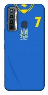 Чохол на TECNO Camon 17 UA-Football ver.4 фото 1 з 1