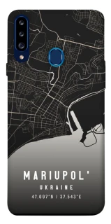 Чохол на Samsung Galaxy A20s Mariupol map фото 1 з 1