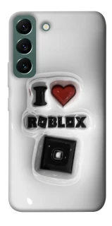 Чохол на Samsung Galaxy S22 I love Roblox фото 1 з 1
