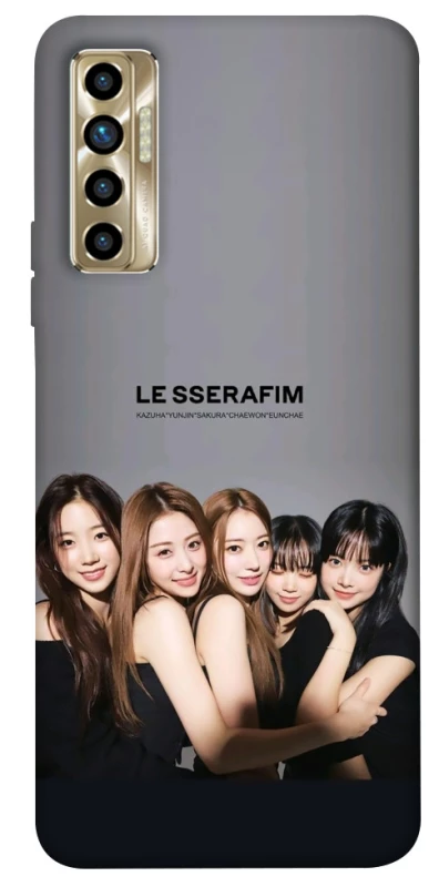 Чохол на TECNO Camon 17P LE SSERAFIM v2 фото 1 з 1