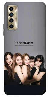 Чохол на TECNO Camon 17P LE SSERAFIM v2 фото 1 з 1