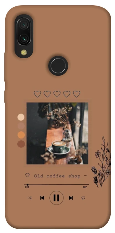 Чехол на Xiaomi Redmi 7 Coffee player фото 1 из 1