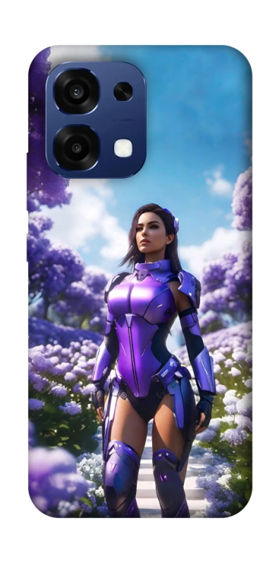 Чохол на Oppo A6 Pro 4G/5G Cyber space girl ver.4 фото 1 з 2