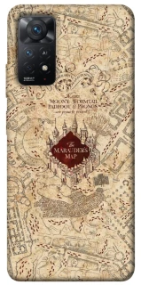 Чехол на Xiaomi Redmi Note 11 Pro 4G/5G Harry Potter Marauder's Map фото 1 из 1
