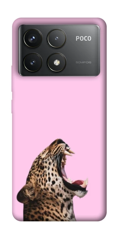 Чохол на Xiaomi Poco F6 Pro Leopard Meow фото 1 з 1