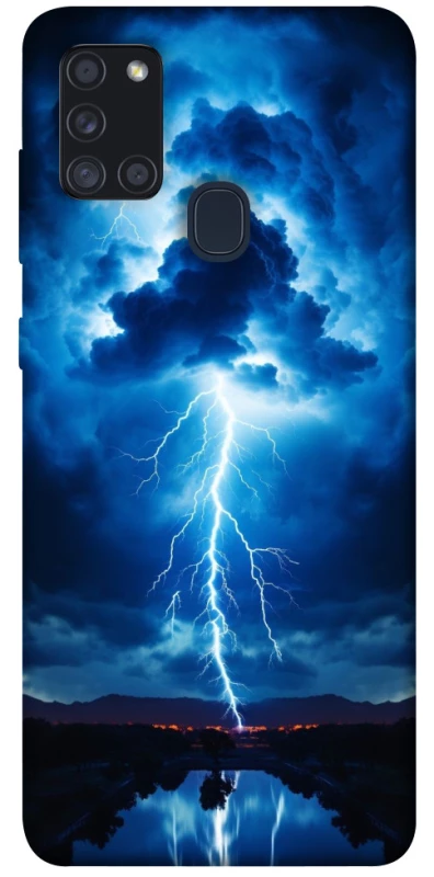 Чохол на Samsung Galaxy A21s Блискавка фото 1 з 1