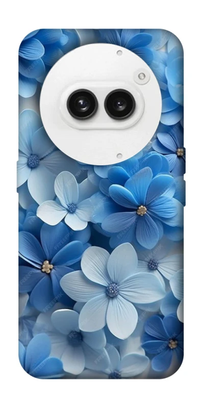 Чехол на Nothing Phone (2a) Синие цветы фото 1 из 1