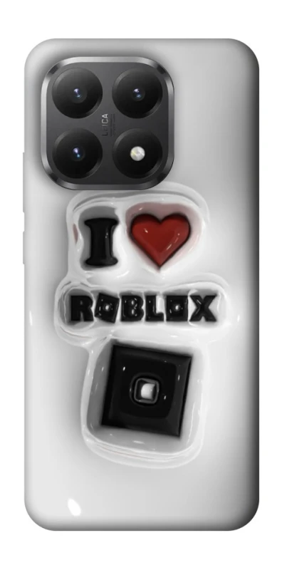 Чохол на Xiaomi 15T I love Roblox фото 1 з 1