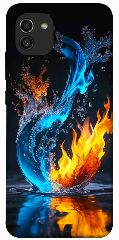 Чохол на Samsung Galaxy A03 Water And Fire фото 1 з 1