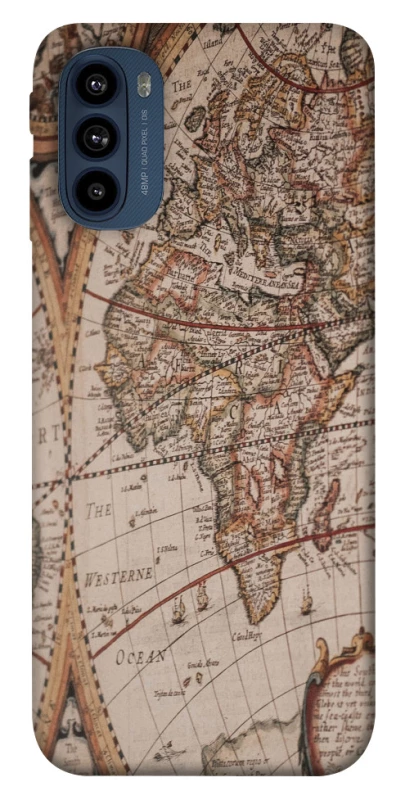 Чехол на Motorola Moto G41 Карта путешествий фото 1 из 1