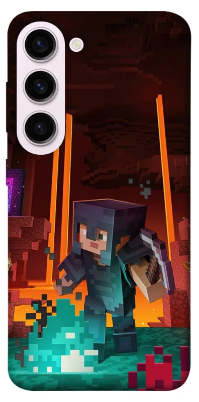 Чохол на Samsung Galaxy S23+ Minecraft game adventure фото 1 з 1