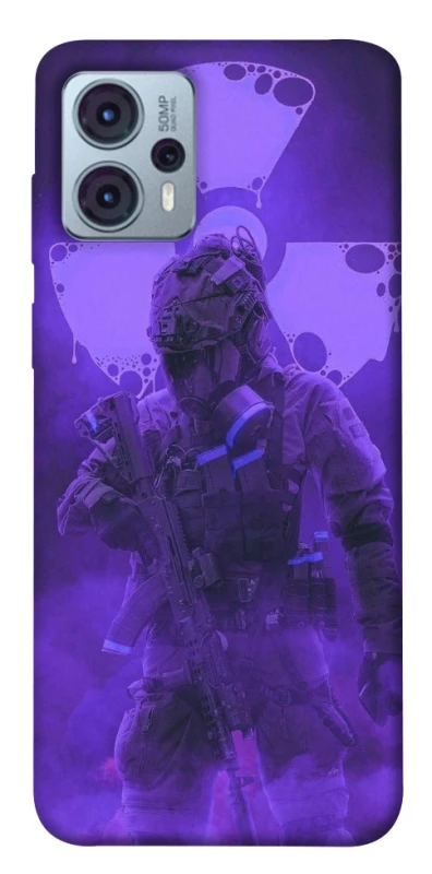 Чохол на Motorola Moto G23 Радіація v6 фото 1 з 1