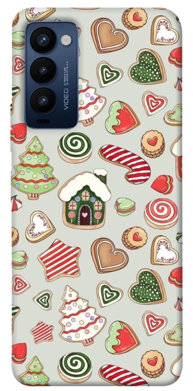 Чехол на TECNO Camon 18 Новогодний v7 фото 1 из 1