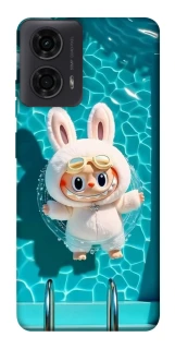 Чехол на Motorola Moto G24 Labubu in the pool ver.2 фото 1 из 1