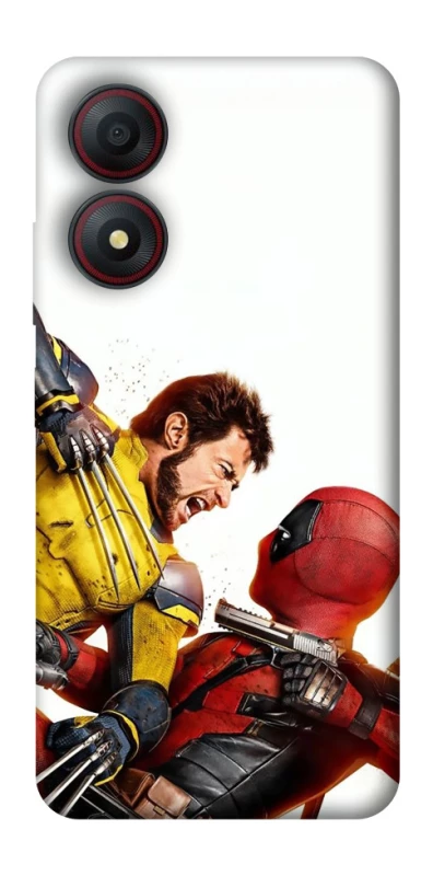 Чехол на ZTE Blade A34 4G Deadpool and Wolverine фото 1 из 1