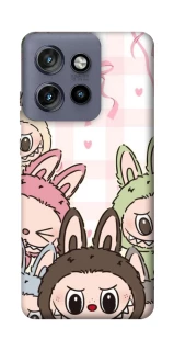 Чохол на Motorola Edge 50 Neo All Labubu 2 фото 1 з 1