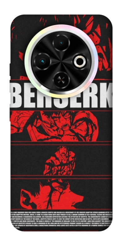 Чохол на TECNO Spark 30C Berserk poster фото 1 з 1