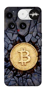 Чохол на Nothing Phone (3) Bitcoin cracks фото 1 з 1