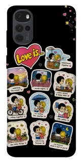 Чохол на Motorola Moto G22 Love is ver.4 фото 1 з 1