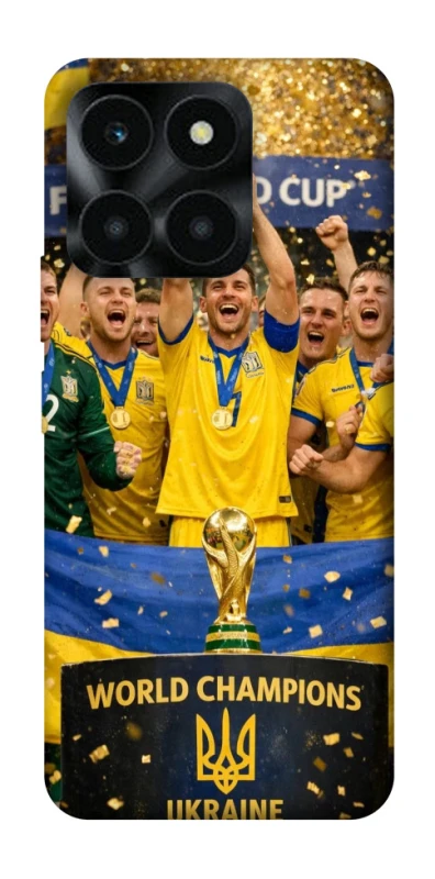 Чохол на Huawei Honor X6a UA-Football ver.5 фото 1 з 1