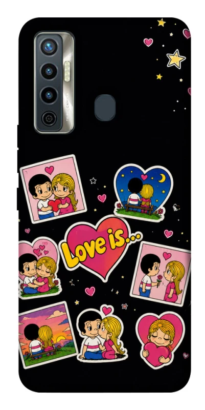Чохол на TECNO Camon 17 Love is фото 1 з 1