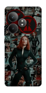 Чохол на Realme GT Neo 6 SE Black Widow фото 1 з 1