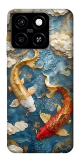 Чехол на ZTE Blade A55 4G Koi carp фото 1 из 1