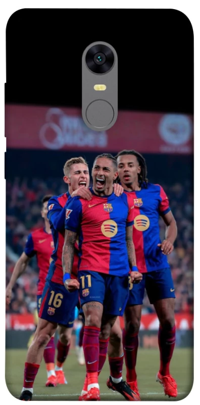 Чохол на Xiaomi Redmi 5 Plus / Redmi Note 5 (Single Camera) FC Barcelona team фото 1 з 1