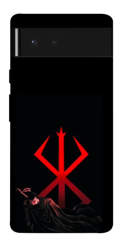 Чехол на Google Pixel 6 Berserk Red Logo фото 1 из 1