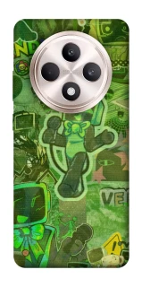 Чехол на Oppo Reno 12 F 4G/5G Dandysworld tv green theme фото 1 из 1