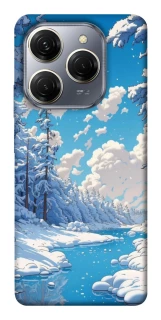 Чехол на TECNO Spark 20 Pro Winter art фото 1 из 1