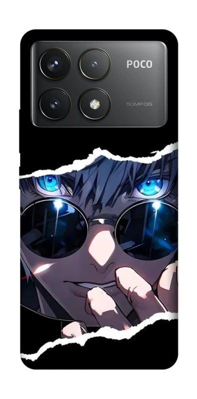 Чехол на Xiaomi Poco F6 Pro Satoru Goja фото 1 из 1