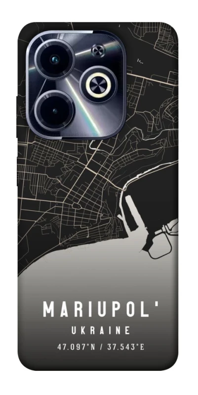 Чохол на Infinix Hot 40i Mariupol map фото 1 з 1