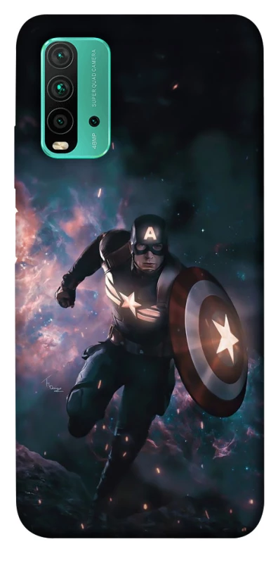 Чохол на Xiaomi Redmi Note 9 4G / Redmi 9 Power Captain America фото 1 з 1